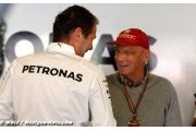Lauda : Rosberg devrait être content de sa 2e place