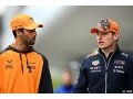 Ricciardo évoque le moment où Verstappen 'devenait un pilote plus complet'