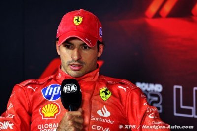 Sainz&nbsp;: Je n’ai pas le profil du pilote que cherche Red Bull en ce moment