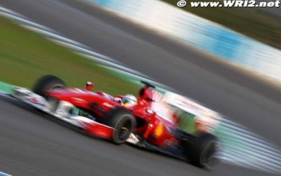 Alonso satisfied by Jerez tests