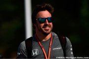 Alonso relativise l'apport du nouveau moteur Honda