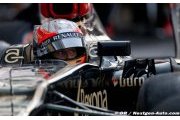 Grosjean tente de tirer le positif du GP d'Italie