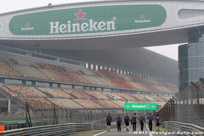 Shanghai, FP2: Weather issues cause cancellation of second practice