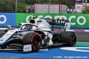 Les Williams F1 s'effondrent en course, Latifi finit à 5 tours