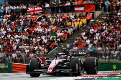 Alfa Romeo F1 a ’reculé’ face aux autres équipes en Autriche