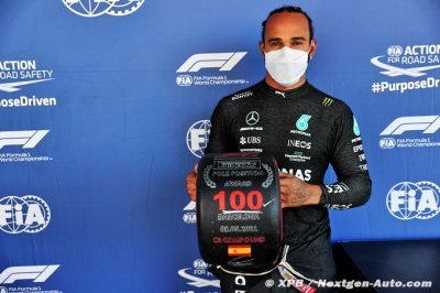 Des réglages changés in-extremis : comment Hamilton a signé sa 100e pole en F1 