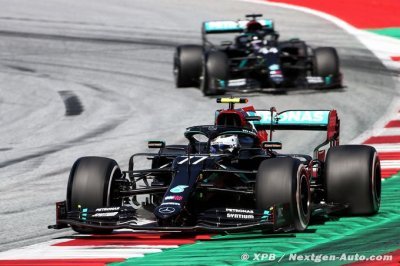 Bottas&nbsp;: ’Nous repartons de zéro’ pour le GP de Styrie