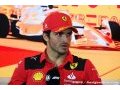 Ferrari : Sainz voit 'beaucoup de progrès' sur la stratégie