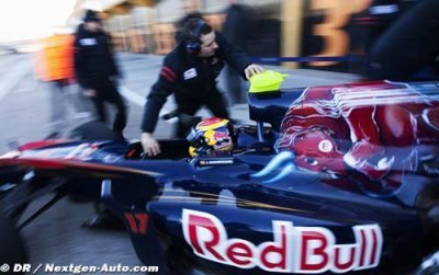 Alguersuari quick ahead of the Spanish rains