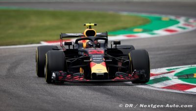 Red Bull ne peut rien faire face à Ferrari et Mercedes à Monza