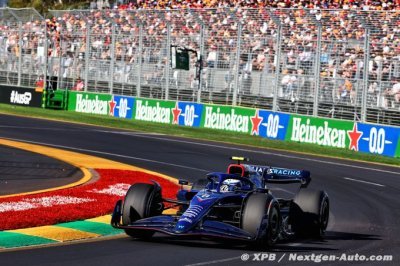 Latifi&nbsp;: Si Albon peut le faire, je dois pouvoir le faire