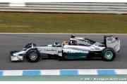 Mercedes poursuit la mise au point de sa W05