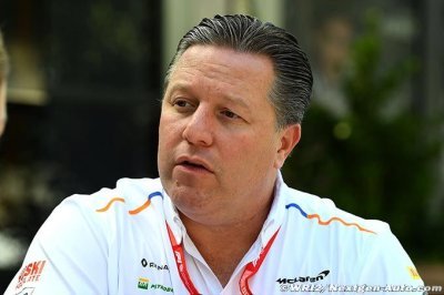 Brown&nbsp;: Revenir au sommet ’prendra du temps’ pour McLaren