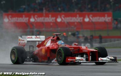 Fernando Alonso sails to stunning pole in the rain at Hockenheim