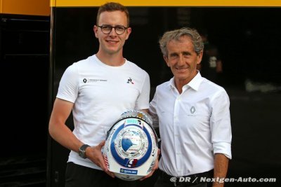 Hubert vise la F1 et peut compter sur le soutien de Renault