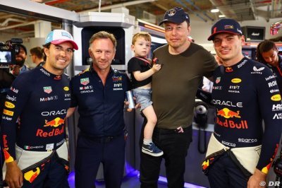 Horner&nbsp;: Elon Musk a été très impressionné par la technologie en F1