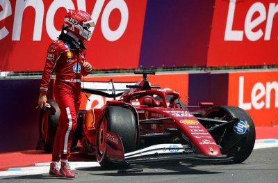 Leclerc s’en veut pour son ’accident vraiment stupide’ au Canada