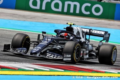 Le vendredi d’AlphaTauri&nbsp;: prometteur mais inquiétant à cause du V6 Honda 