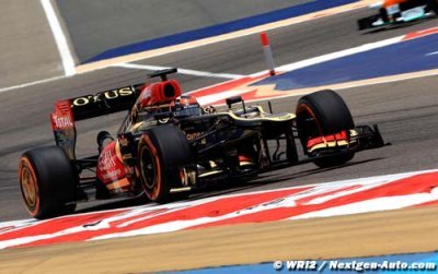Sakhir, FP2: Raikkonen on top for Lotus in second practice