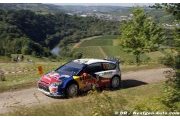 Les Citroën C4 WRC dominent l'étape mosellane