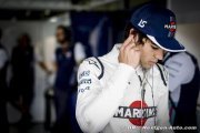 Stroll est heureux de finir la saison par le GP d'Abu Dhabi