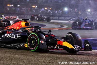 Septième, Verstappen n’a pris ’aucun plaisir’ à Singapour