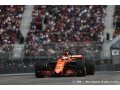 McLaren demande à Vandoorne de s'adapter plus vite à la F1