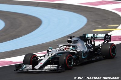 Castellet, EL1&nbsp;: Hamilton et Mercedes déjà dans le coup