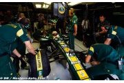 Team Lotus name and logo stays same for now