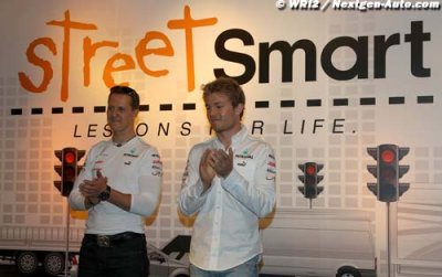 Les pilotes Mercedes confiants pour la course