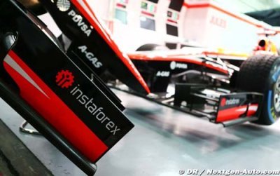 Marussia a dû s’activer lors de la deuxième séance