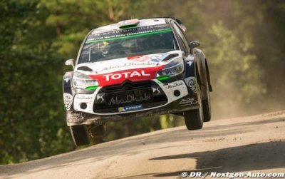 Ostberg sauve le podium provisoire de Citroën