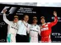 Lauda et Wolff saluent le 1er titre de Nico Rosberg