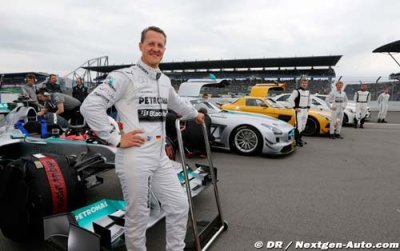 Don de 500 000 euros de la part de Schumacher aux victimes des inondations en Allemagne