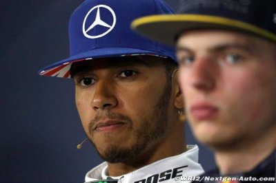 Hamilton préfère voir les bons côtés de Verstappen