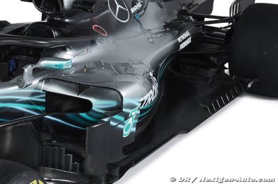 Un nouveau ponton qui vaut un quart de seconde chez Mercedes