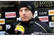 Raikkonen : la Lotus E20 est rapide...