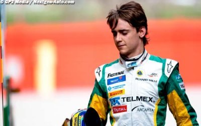 Esteban Gutièrrez carries out aero test in Vairano