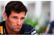 Webber ne veut pas voir ses performances chuter