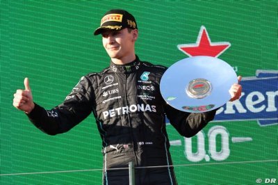 Russell&nbsp;: Hamilton est le capitaine chez Mercedes F1