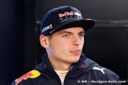 Verstappen : Je pense à tous les scénarios pour mon avenir