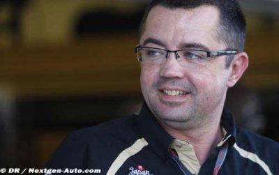 Lotus E20 launch - Eric Boullier on the E20