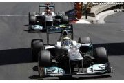 Schumacher se sait plus faible en qualifs que Rosberg