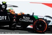 Perez : Les F1 sont à peine plus rapides que les GP2