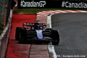 Williams F1 : Albon est 'frustré' malgré la Q3, Sargeant la rate de peu