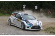 Tänak heads a Ford podium clean sweep in S-WRC