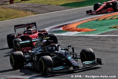 Bottas a impressionné Mercedes F1 lors de la course de Monza