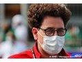 Binotto : Le travail 'critique' sur la F1 2022 a la priorité