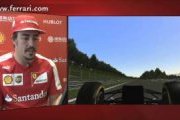 Video - A virtual lap of Spa-Francorchamps with Fernando Alonso