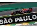 Vettel a vécu des moments intenses à Interlagos